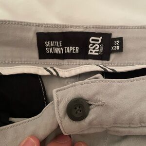 RSQ Chino Skinny Taper Pants - Gray